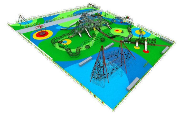 Vista General parque Infantil